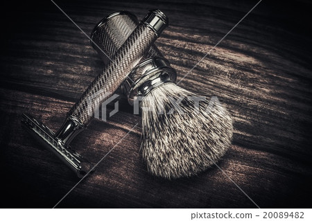 Gentleman's accessories on a luxury wooden board Gentleman's accessories on a luxury wooden board 20089482