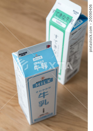 牛奶（假想的包裝） 20090406