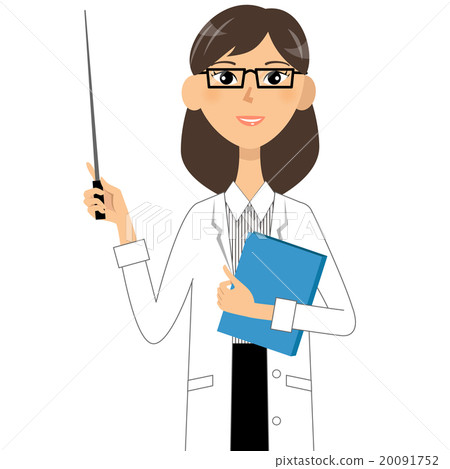 White woman's woman (upper body) pointing rod White woman's woman (upper body) pointing rod 20091752