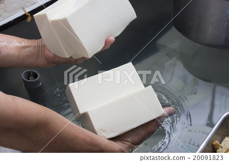新鮮的自製豆腐 20091823