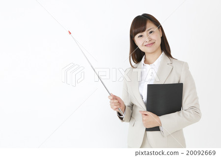 Female instructor 20092669