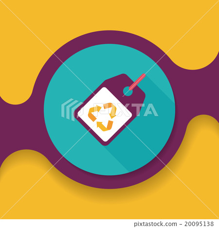 Environmental protection concept flat icon with long shadow,eps1 Environmental protection concept flat icon with long shadow,eps1 20095138