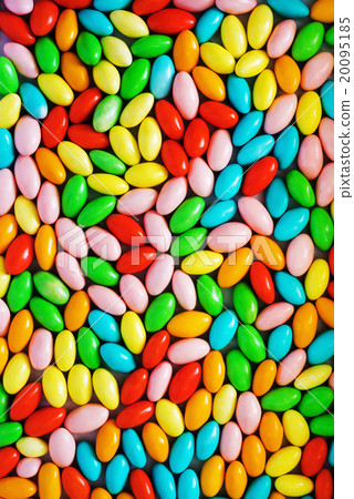 Assorted sweet jelly beans. Assorted sweet jelly beans. 20095185
