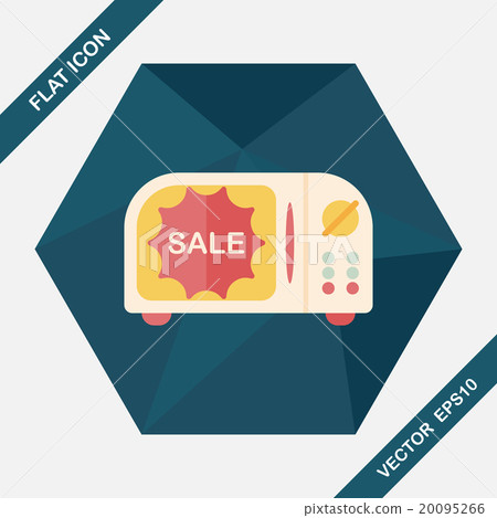 shopping slae microwaves oven flat icon with long shadow,eps10 shopping slae microwaves oven flat icon with long shadow,eps10 20095266