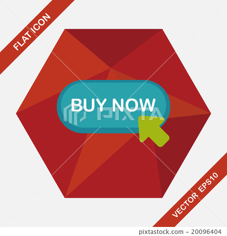 shopping buy now flat icon with long shadow,eps10 shopping buy now flat icon with long shadow,eps10 20096404