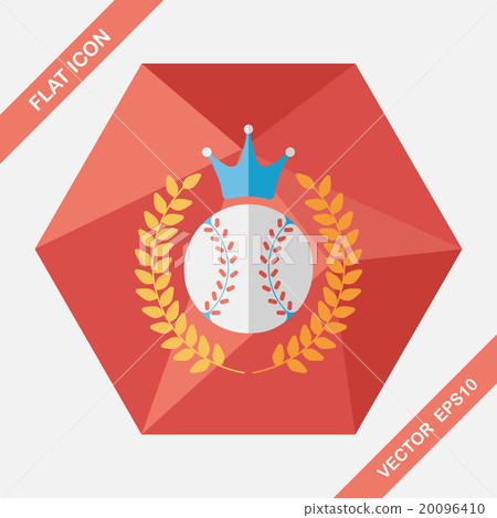 baseball champion flat icon with long shadow,eps10 baseball champion flat icon with long shadow,eps10 20096410