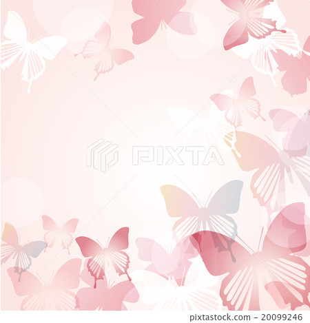 Butterfly background - Stock Illustration [20099246] - PIXTA