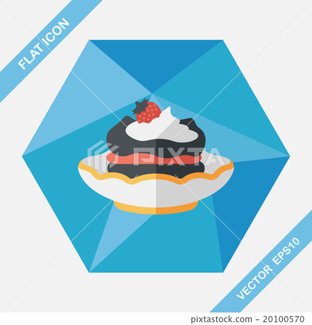 cake flat icon with long shadow,eps10 cake flat icon with long shadow,eps10 20100570