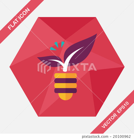 Environmental protection concept flat icon with long shadow,eps1 Environmental protection concept flat icon with long shadow,eps1 20100962