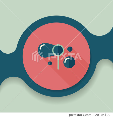 bubbles flat icon with long shadow,eps10 bubbles flat icon with long shadow,eps10 20105199