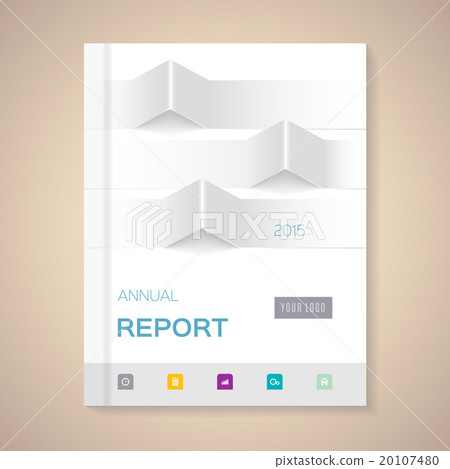 Annual Report Cover vector illustration Annual Report Cover vector illustration 20107480