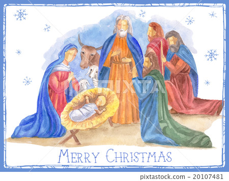Hand drawn Christmas illustration Hand drawn Christmas illustration 20107481