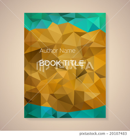 Vector template for book title Vector template for book title 20107483