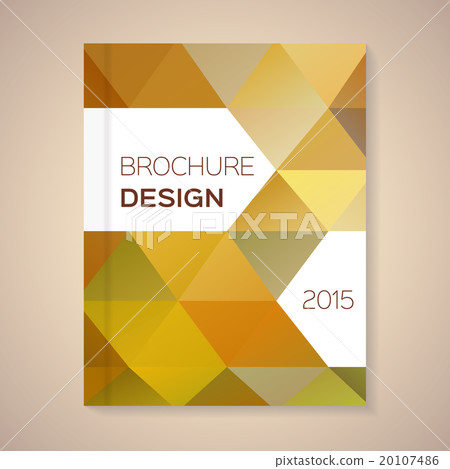 Vector template for brochure Vector template for brochure 20107486