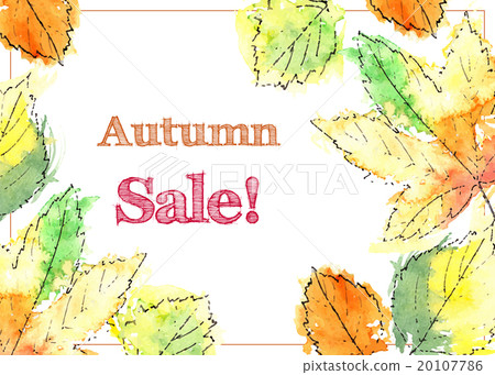 Hand drawn autumn leaves Hand drawn autumn leaves 20107786
