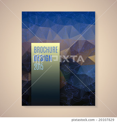 Vector template for brochure 20107829