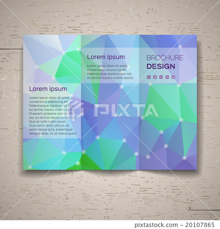 Vector template for leaflet 20107865