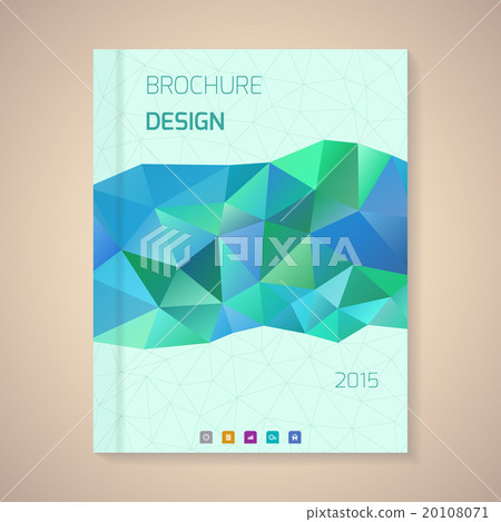 Vector template for brochure 20108071