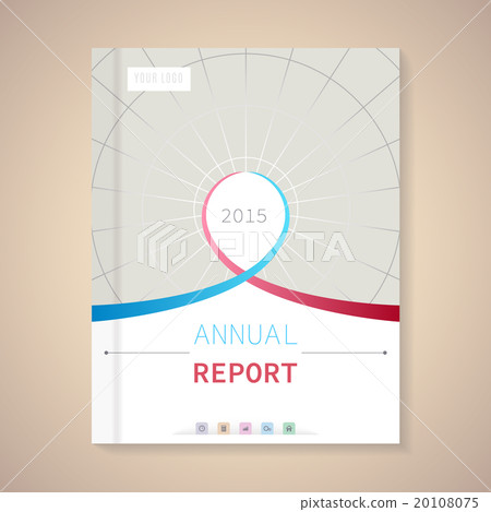 Annual Report Cover vector illustration Annual Report Cover vector illustration 20108075