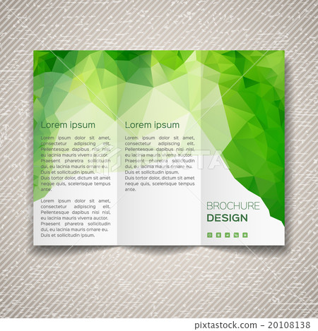 Vector template for leaflet Vector template for leaflet 20108138