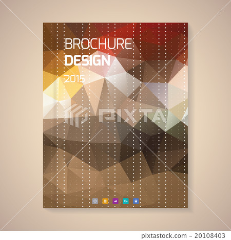 Vector template for brochure 20108403