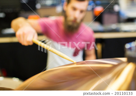 close up of male musician playing cymbals close up of male musician playing cymbals 20110133