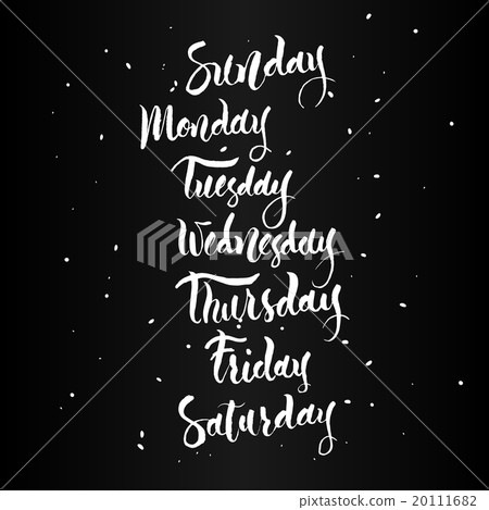 Sunday, Monday, Tuesday, Wednesday, Thursday Sunday, Monday, Tuesday, Wednesday, Thursday 20111682