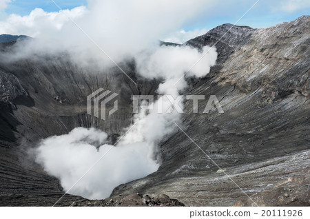 Creater of Bromo vocalno, East Java, Indonesia 20111926