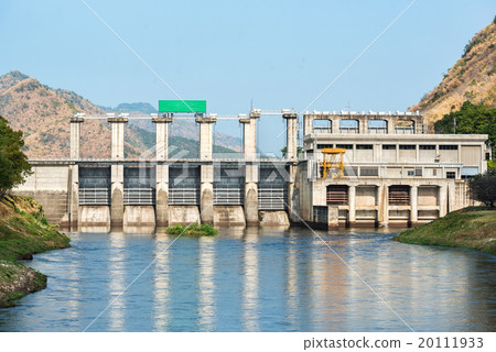 Dam store water for electricity , architecture 20111933