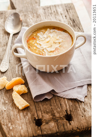 soup with lentil soup with lentil 20113651