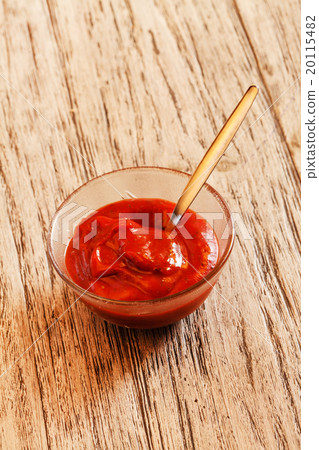 bowl of ketchup bowl of ketchup 20115482