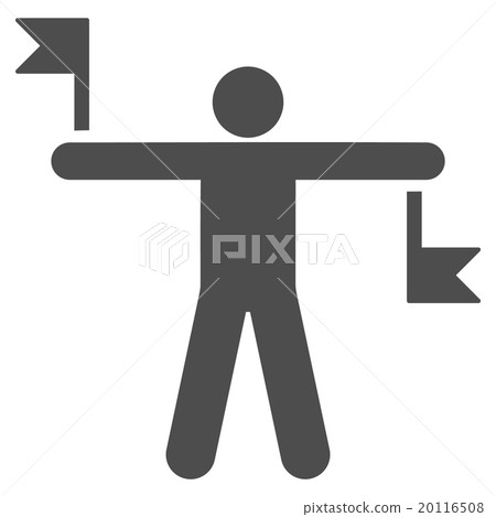 Signal Flags Flat Icon 20116508