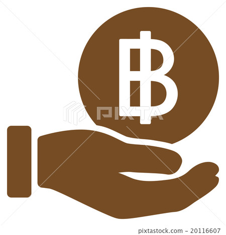 Thai Baht Coin Payment Flat Icon Thai Baht Coin Payment Flat Icon 20116607