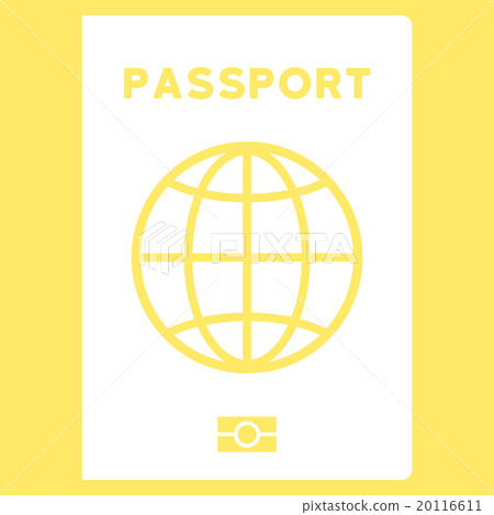 Passport Flat Icon 20116611