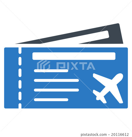 Airtickets Flat Icon Airtickets Flat Icon 20116612