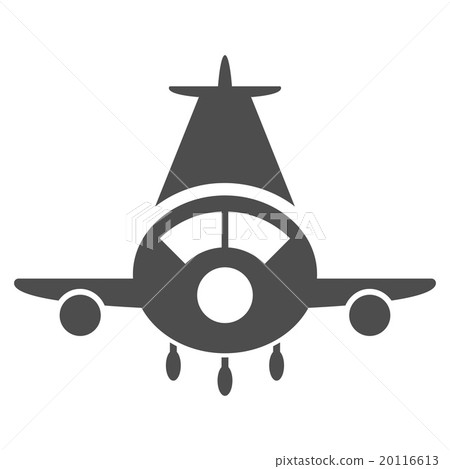 Cargo Plane Flat Icon Cargo Plane Flat Icon 20116613