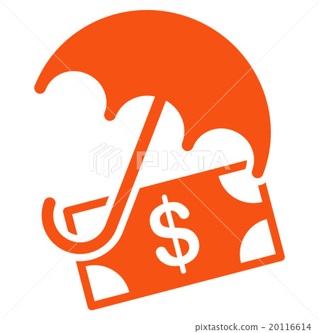 Financial Umbrella Flat Icon Financial Umbrella Flat Icon 20116614