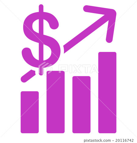 Sales Growth Flat Icon 20116742