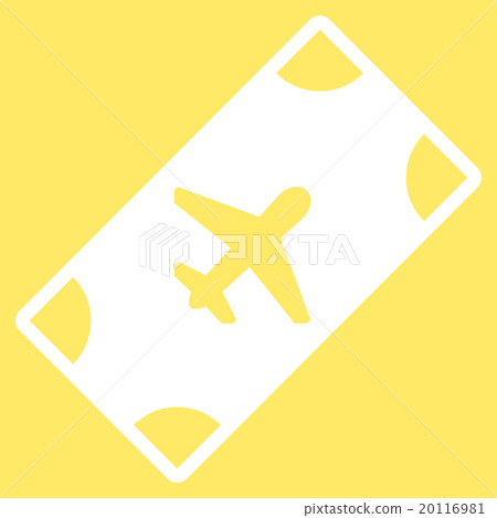 Boarding Pass Flat Icon Boarding Pass Flat Icon 20116981