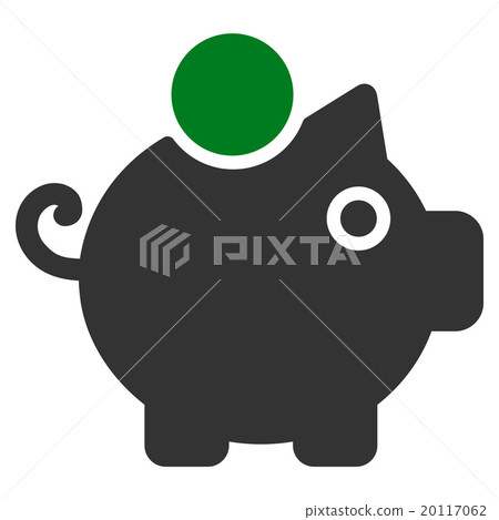 Piggy Bank Flat Icon 20117062