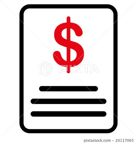 Invoice Budget Flat Icon Invoice Budget Flat Icon 20117065
