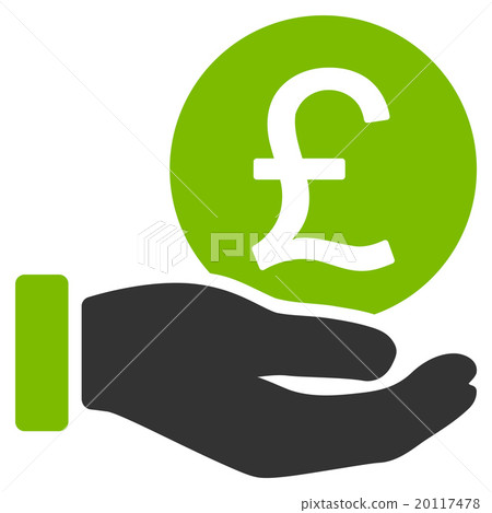 British Pound Coin Payment Flat Icon British Pound Coin Payment Flat Icon 20117478
