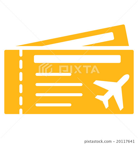 Airtickets Flat Icon 20117641