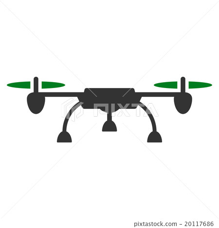 Drone Flat Icon Drone Flat Icon 20117686