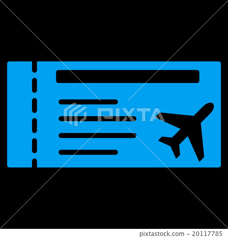 Airticket Flat Icon Airticket Flat Icon 20117785