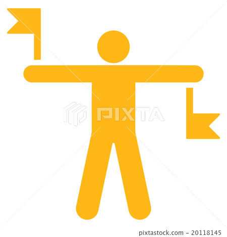 Signal Flags Flat Icon 20118145