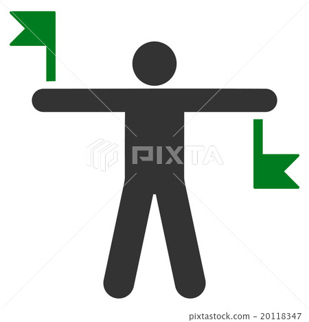 Signal Flags Flat Icon 20118347