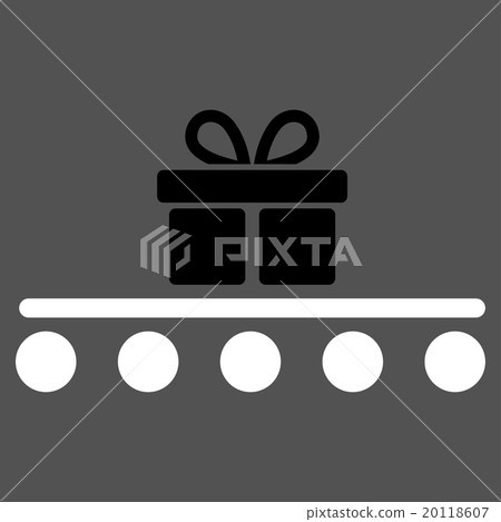 Baggage Transportation Flat Icon 20118607