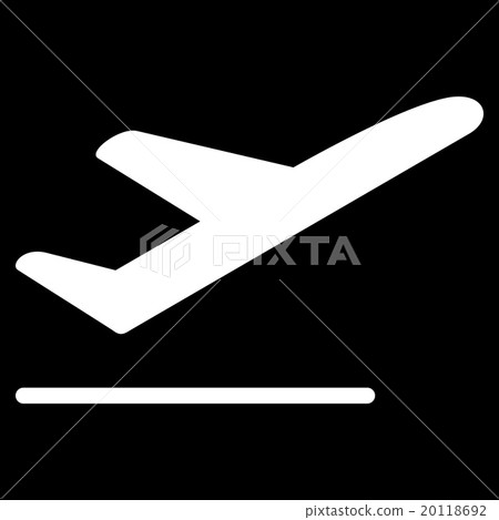 Departure Flat Icon 20118692
