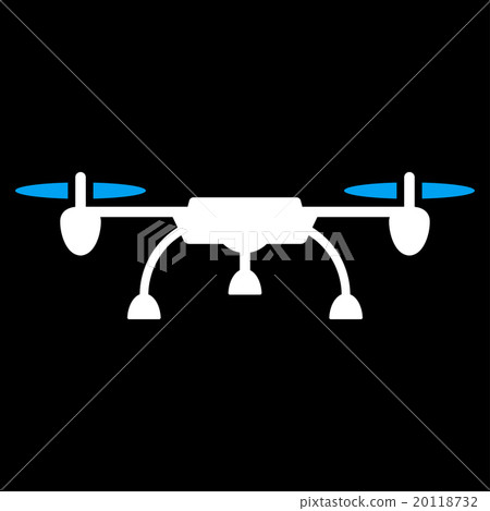 Drone Flat Icon Drone Flat Icon 20118732